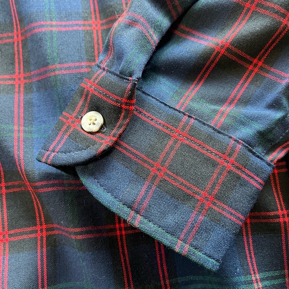 Vintage Sir Pendleton Men's Large 100% Pure Virgin Wool Plaid Button Up - Picture 7 of 13